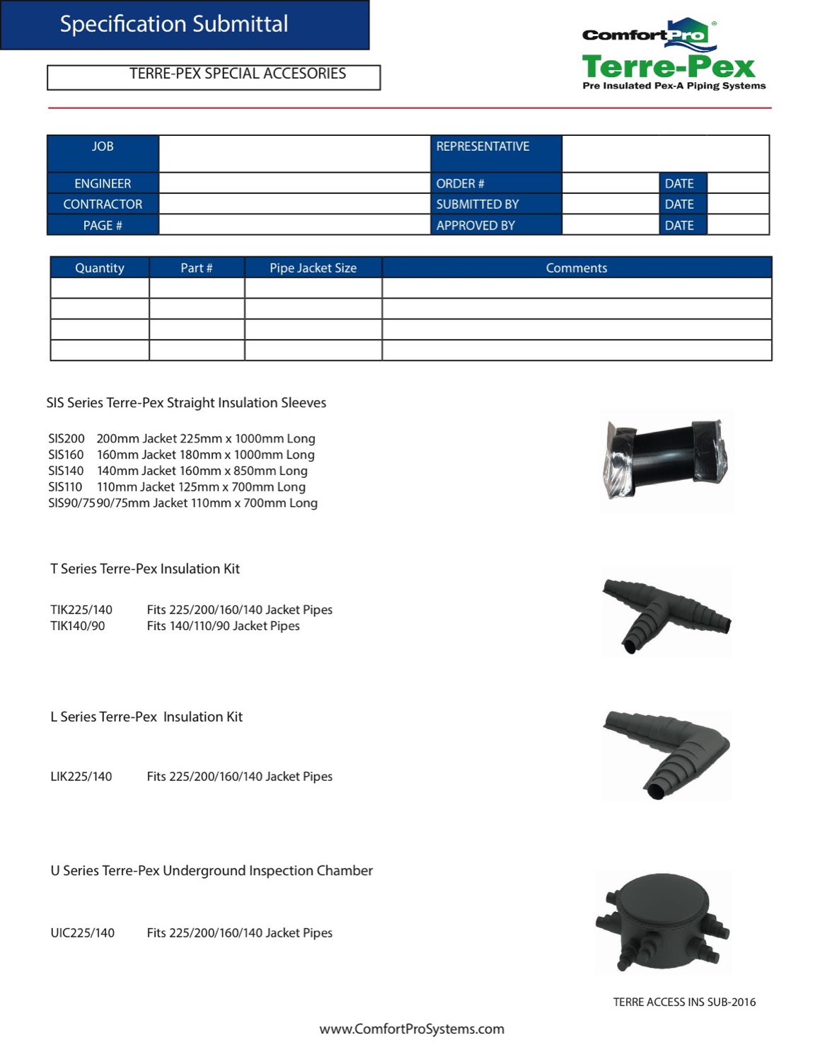 Pre insulated Pex pipe for underground installation — Comfortpro